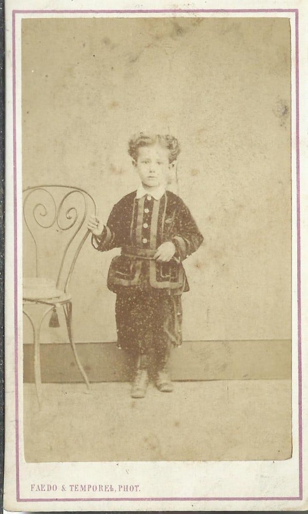 Fotografie: Fotografie CDV, Faedo & Temporel, Geneva (II)