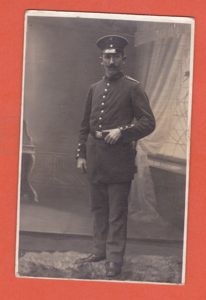 Fotografie: Fotografie cu un militar din Primul Război Mondial