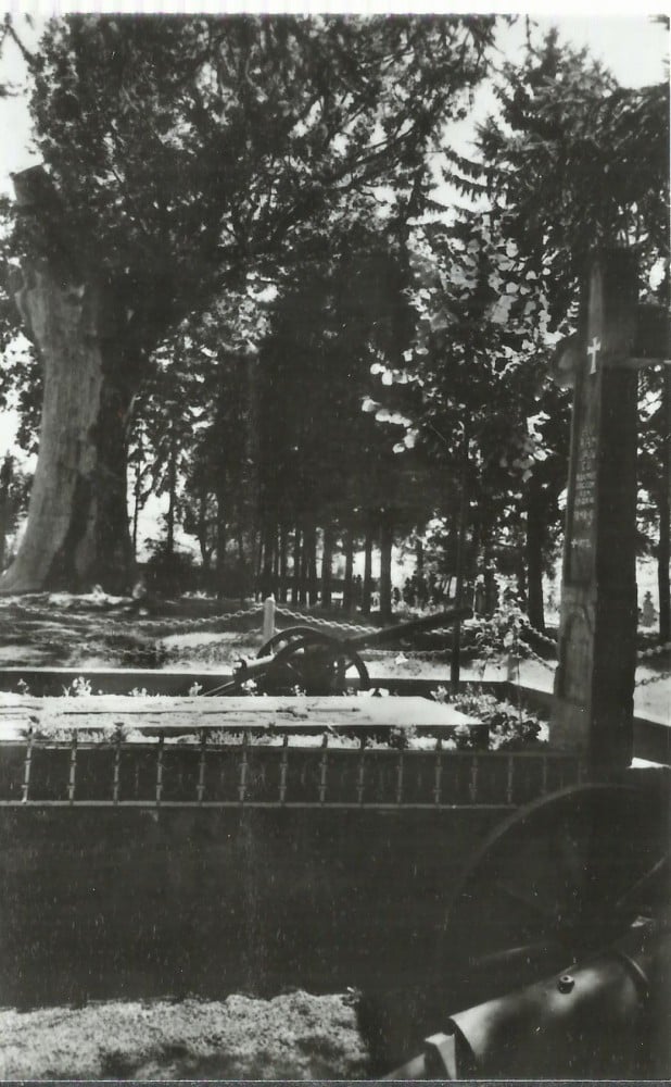 Fotografie: Vedere R.P.R. „Țebea — Mormântul lui Avram Iancu”, necirculată