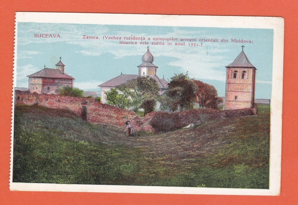 Fotografie: Vedere „Zamca, Suceava — Biserica armeană”, necirculată