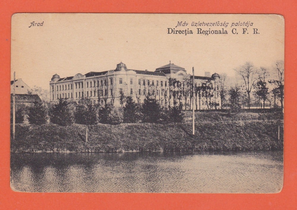 Fotografie: Ilustrată „Direcția Regională C.F.R. Arad”, necirculată