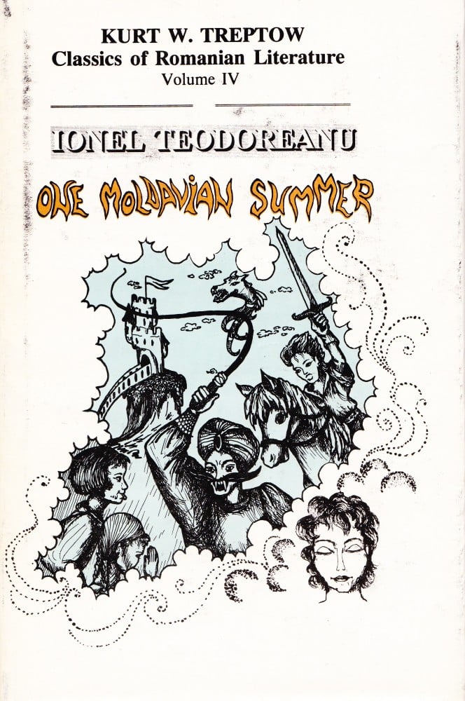 Coperta: One Moldovian Summer — în limba engleză (cu autograf), Ionel Teodoreanu, East European Monographs 1992