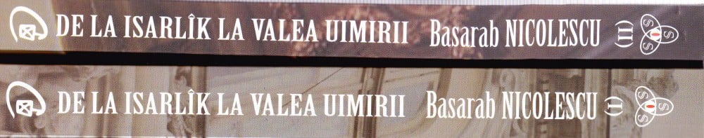 Coperta: De la Isarlîk la valea uimirii (cu autograf), Basarab Nicolescu, 2011