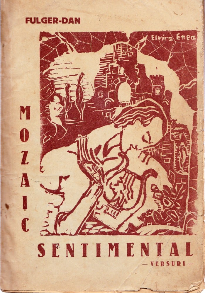 Coperta: Mozaic sentimental (cu autograf), Dan Fulger, 1936