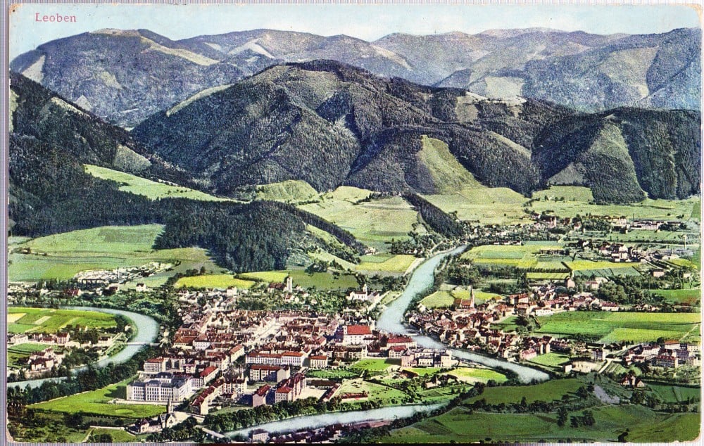 Fotografie: Vedere Leoben, circulată