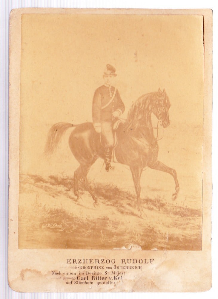 Fotografie: Fotografie a Prințului Rudolf al Austriei, secolul al XIX-lea