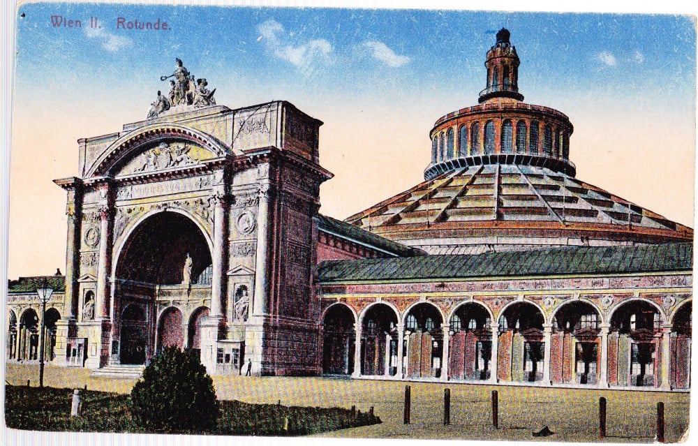 Fotografie: Vedere „Wien II — Rotunde”, necirculată