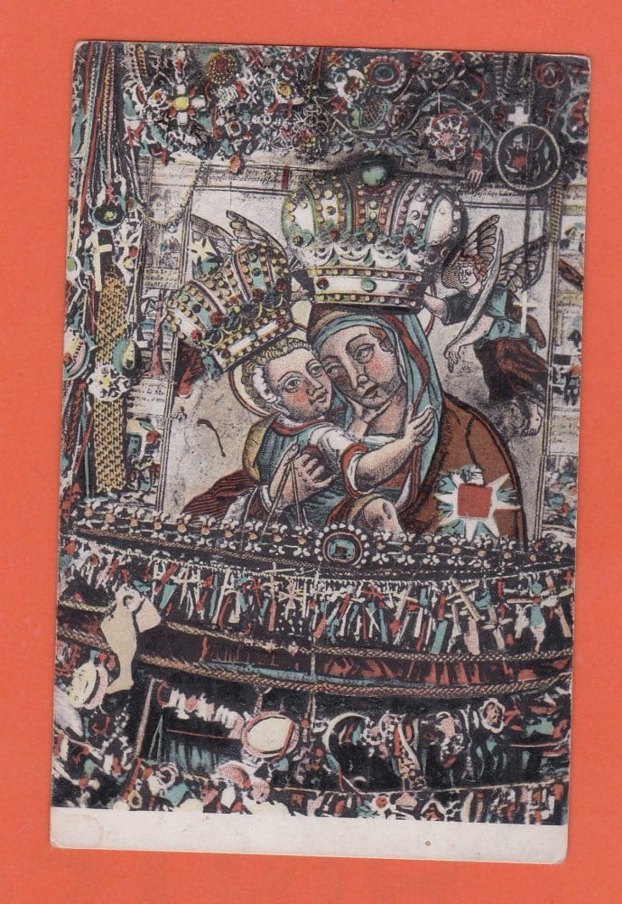 Fotografie: Ilustrată „Lipova — Mănăstirea Maria Radna”, necirculată