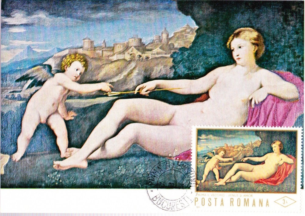 Fotografie: Maximă prima zi — Jacopo Palma, „Venus și Amor”, 1971