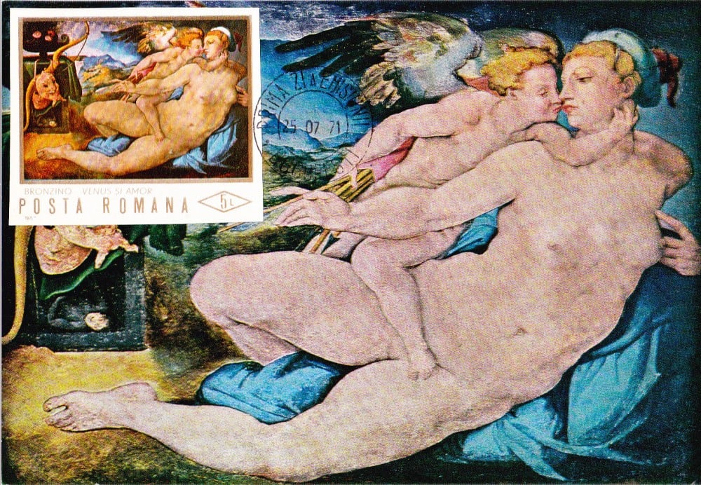 Fotografie: Maximă prima zi — Bronzino, „Venus și Amor”, 1971