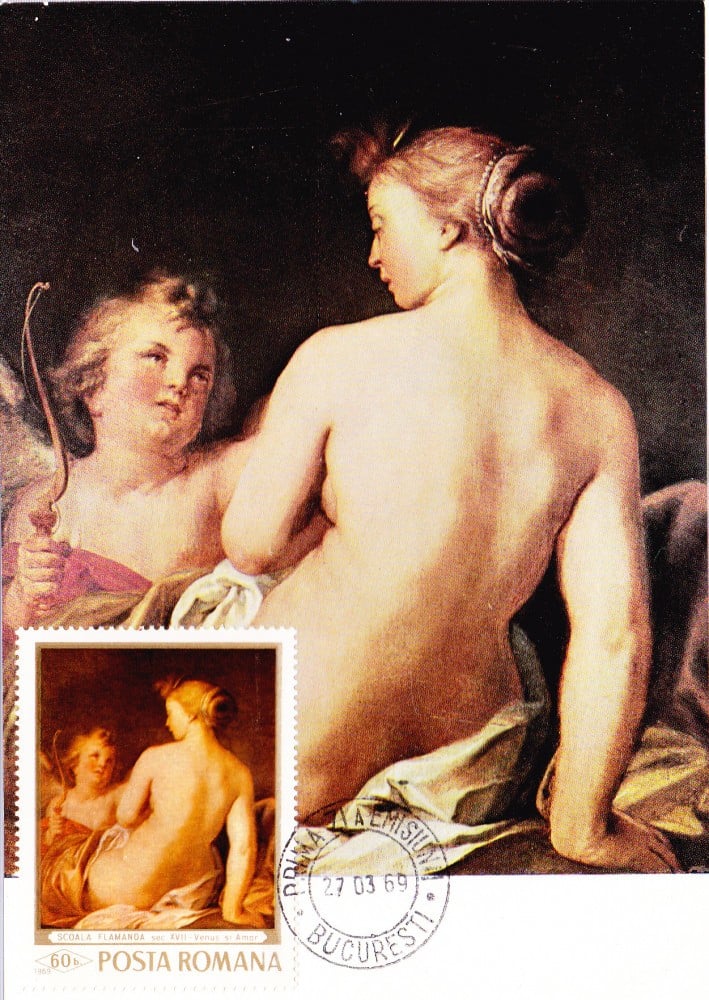 Fotografie: Maximă prima zi — Școala flamandă, „Venus și Amor”