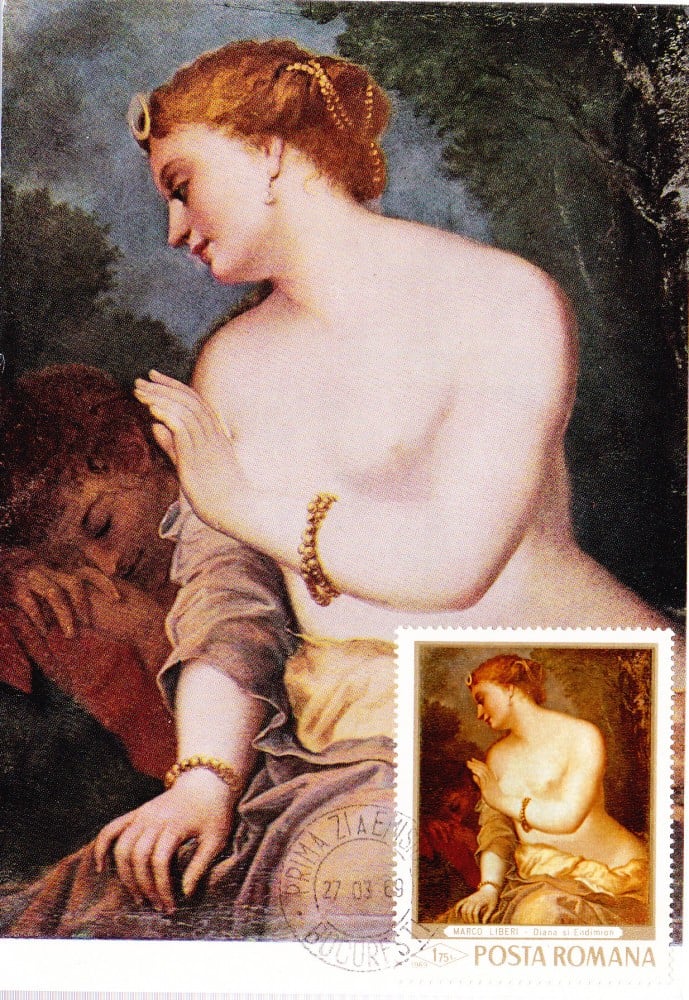 Fotografie: Maximă prima zi — Marco Liberi, „Diana și Endymion”, 1969