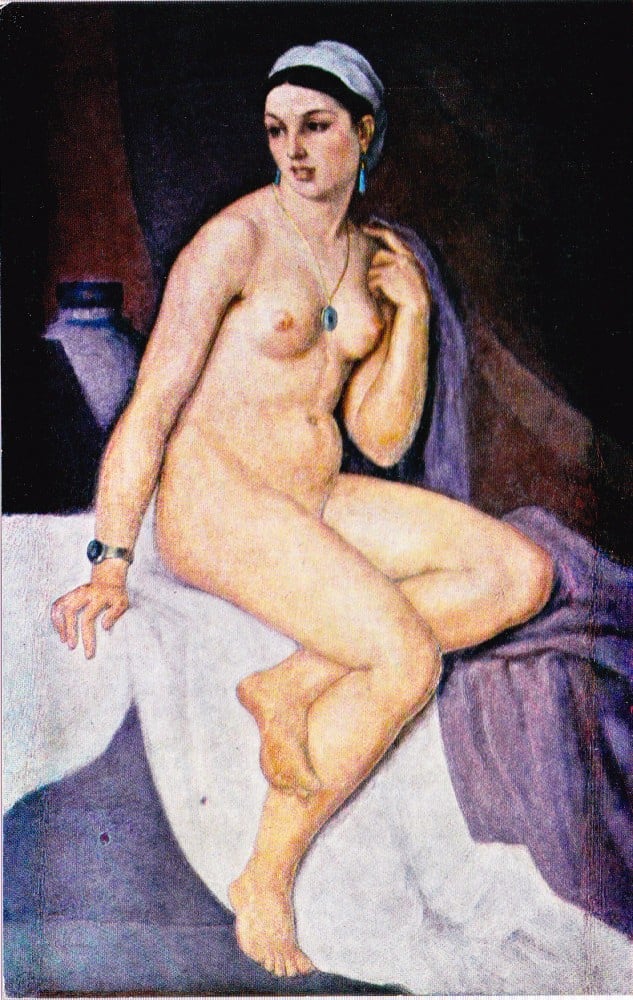 Fotografie: Ilustrată — Camil Ressu, „Nud”, necirculată