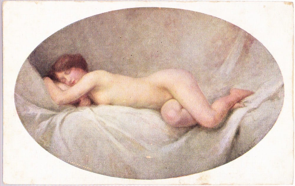 Fotografie: Ilustrată — A. Penot, „A Rosy Dream”, necirculată