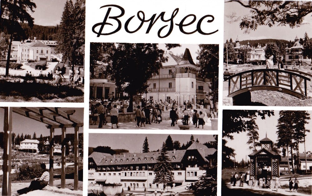 Fotografie: Vedere R.P.R. Borsec, circulată