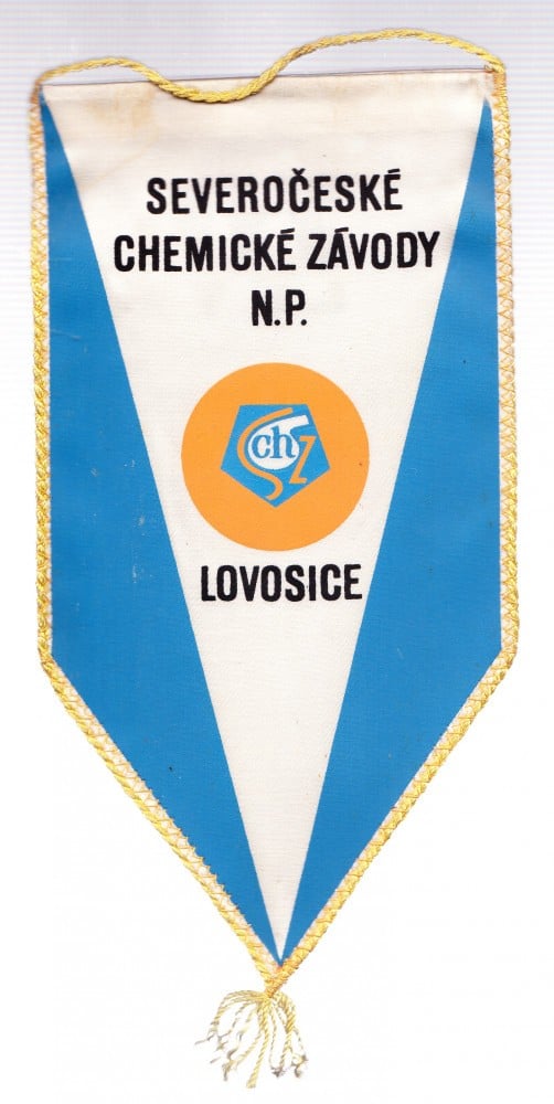Fotografie: Fanion Severočeské chemické závody, Lovosice