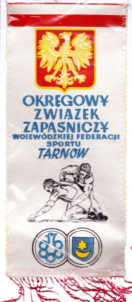Fotografie: Fanion Okręgowy Związek Zapaśniczy, Federația Sportului Tarnów