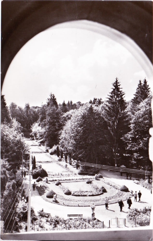Fotografie: Vedere „Govora — vedere din parc”, 1964, circulată