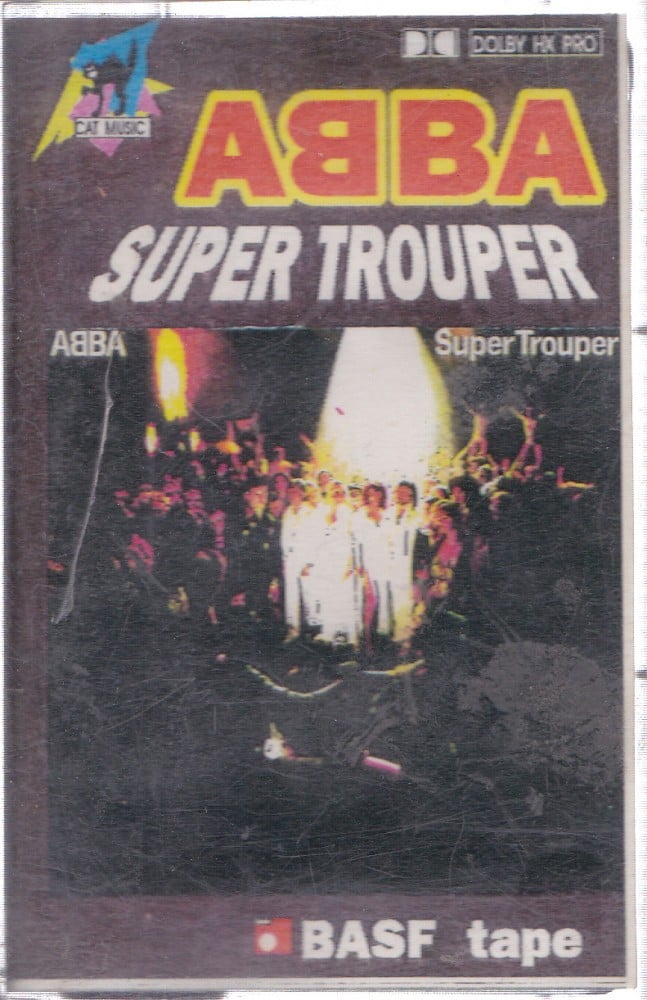Fotografie: Casetă audio ABBA — Super Trouper, BASF