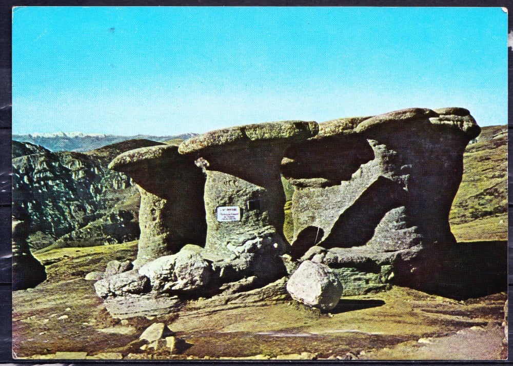 Fotografie: Ilustrată „Munții Bucegi — Babele”, 1972, circulată