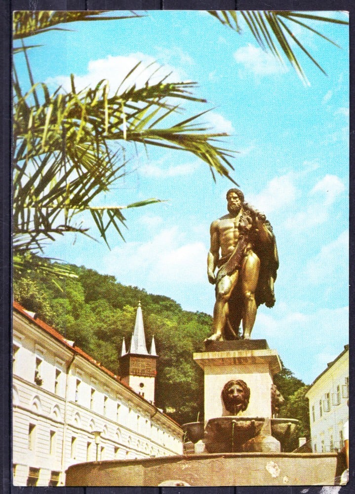 Fotografie: Ilustrată Băile Herculane, 1970, circulată