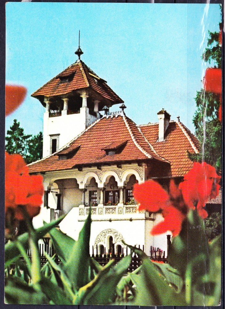 Fotografie: Ilustrată „București — Muzeul Minovici”, 1971, circulată