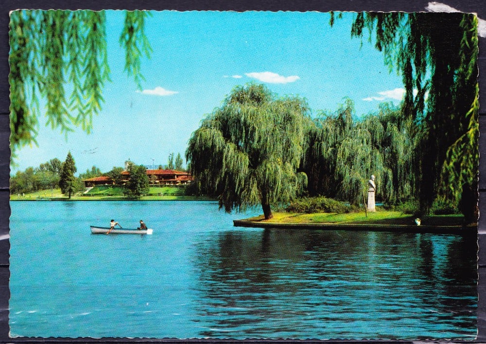 Fotografie: Ilustrată „București — Parcul Herăstrău”, 1972, circulată