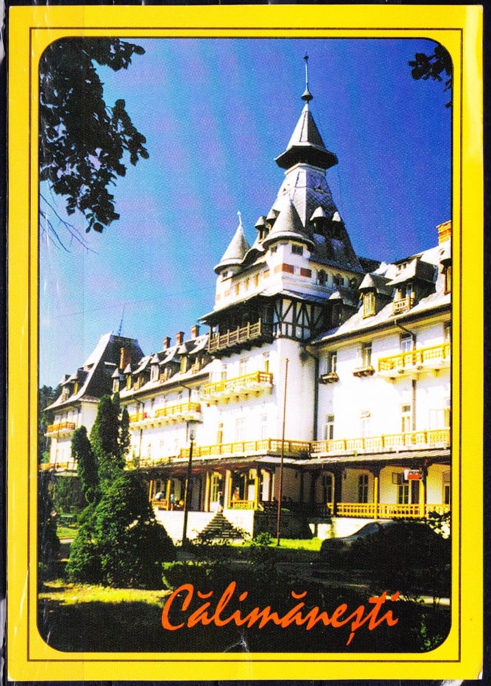 Fotografie: Ilustrată „Călimănești — Hotel Central”, 1996, circulată