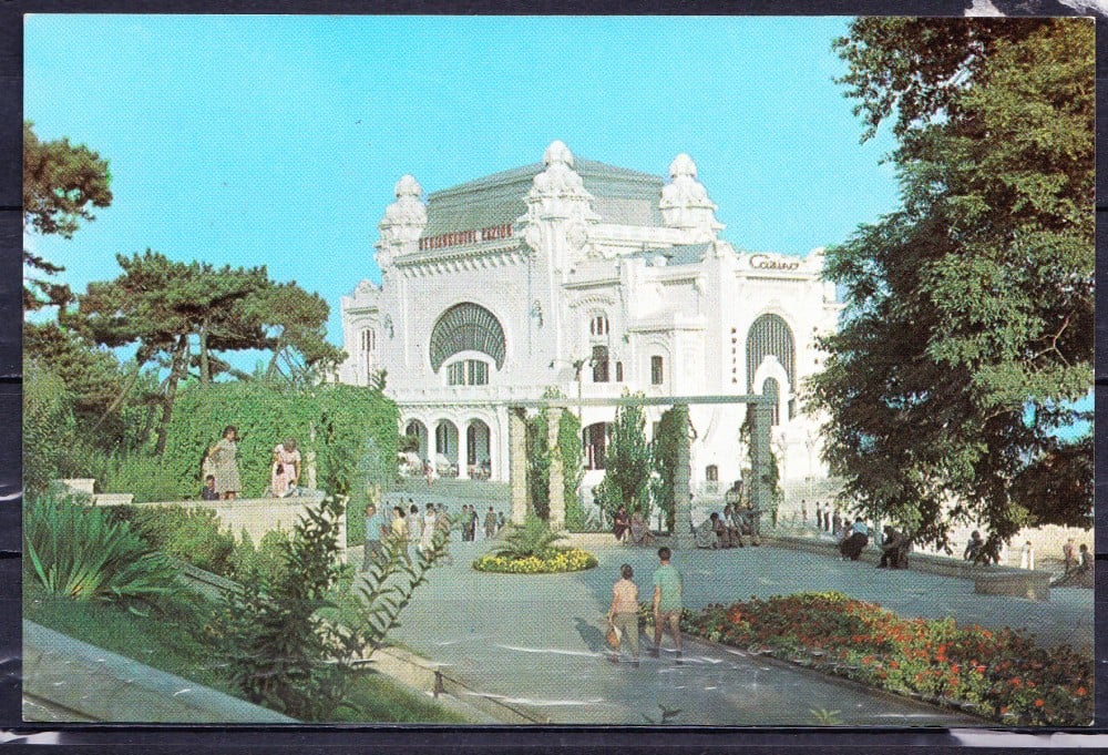 Fotografie: Ilustrată „Constanța — Cazinoul”, 1967, circulată