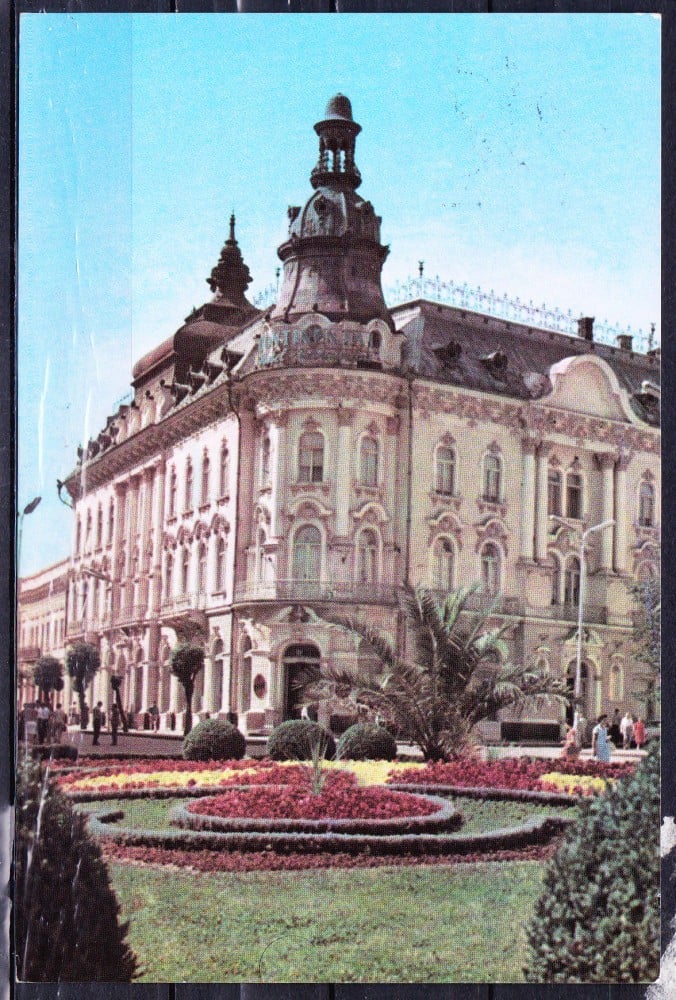 Fotografie: Ilustrată „Cluj — Hotelul Continental”, 1964, circulată