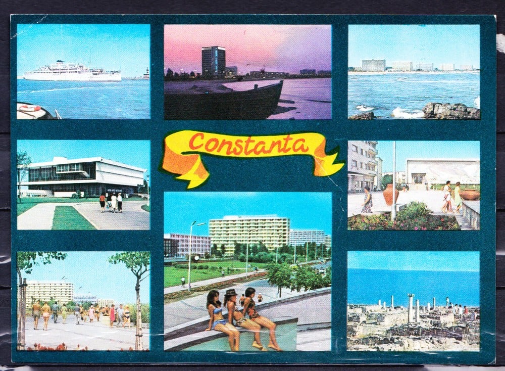 Fotografie: Ilustrată Constanța, colaj, 1970, circulată