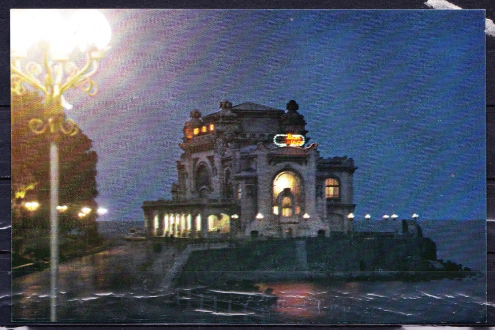 Fotografie: Ilustrată „Constanța — Cazinoul”, 1979, circulată