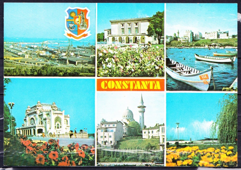 Fotografie: Ilustrată Constanța, colaj, 1979, circulată