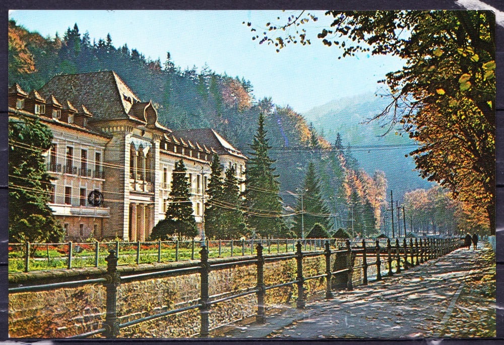 Fotografie: Ilustrată Slănic-Moldova, 1974, circulată
