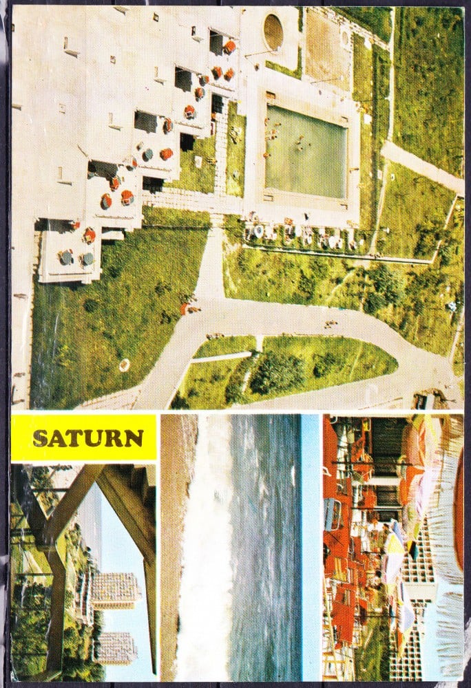 Fotografie: Ilustrată „Saturn — imagini din stațiune”, 1978, circulată