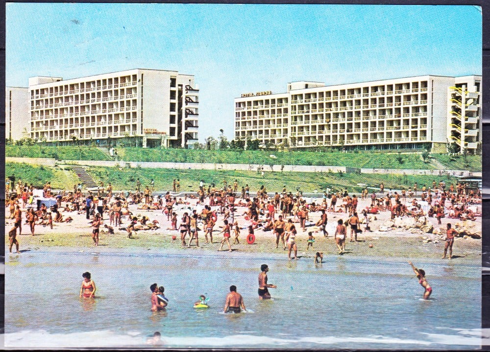 Fotografie: Ilustrată „Stațiunea Saturn”, 1987, circulată