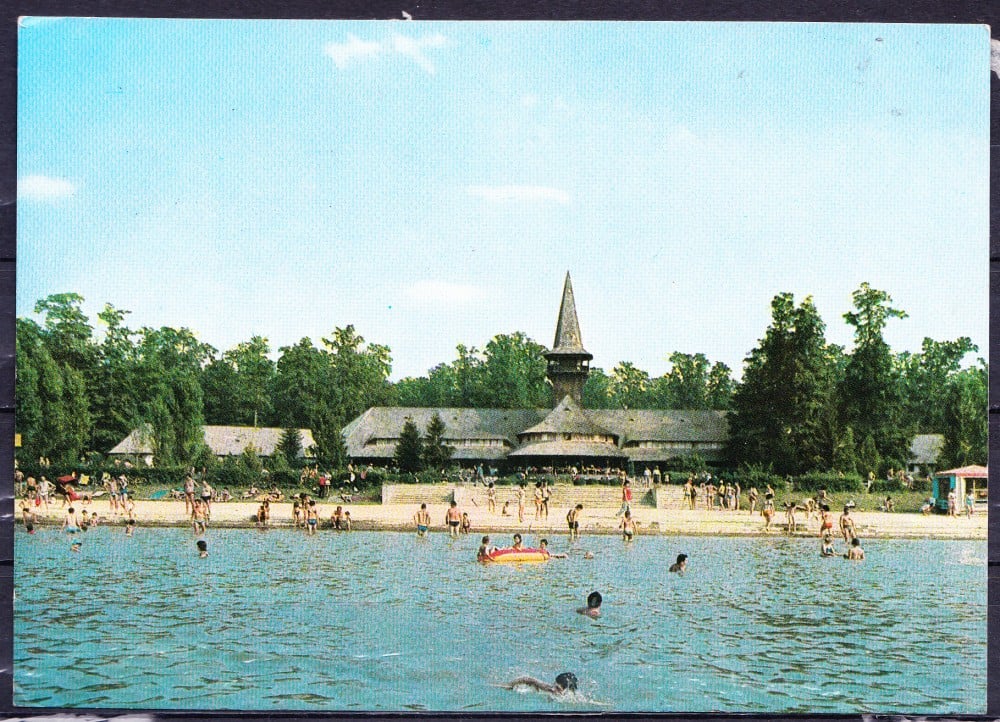Fotografie: Ilustrată „Snagov — Complex turistic”, 1982, circulată