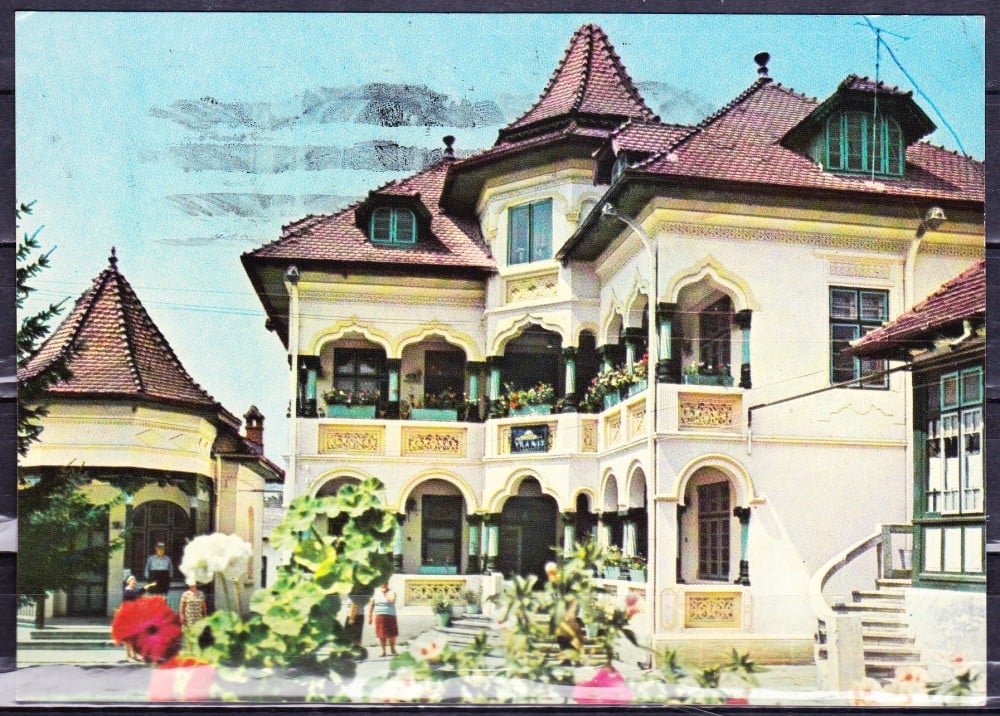 Fotografie: Ilustrată „Pucioasa — Vila Floricica”, 1977, circulată