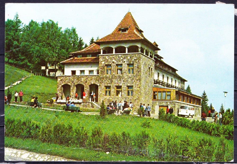 Fotografie: Ilustrată „Predeal — Pârâul Rece”, 1987, circulată