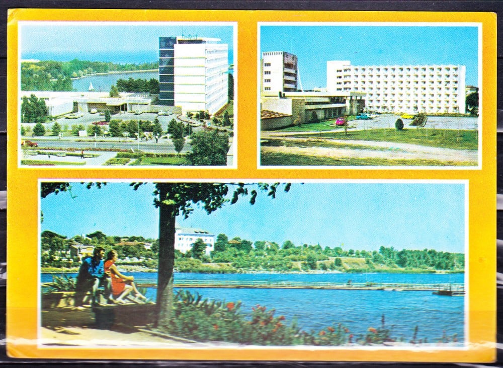 Fotografie: Ilustrată „Stațiunea Neptun. Techirghiol”, 1978, circulată
