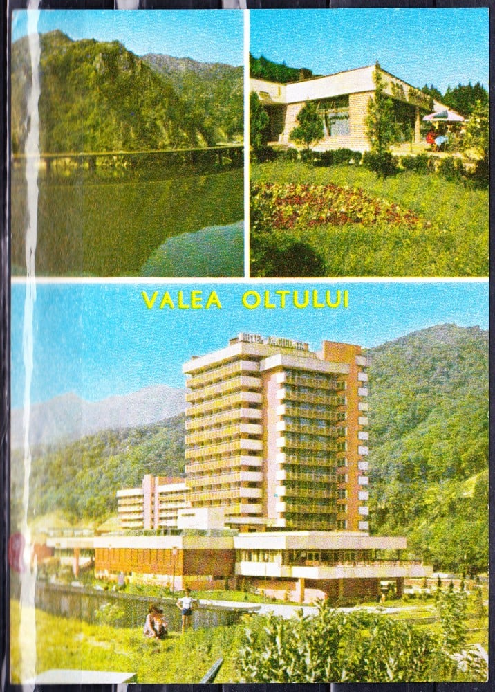 Fotografie: Ilustrată „Valea Oltului”, 1988, circulată