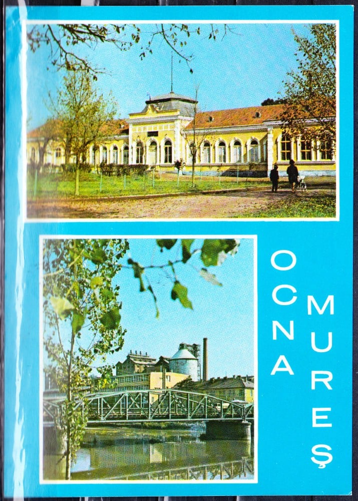 Fotografie: Ilustrată Ocna Mureș, 1973, circulată
