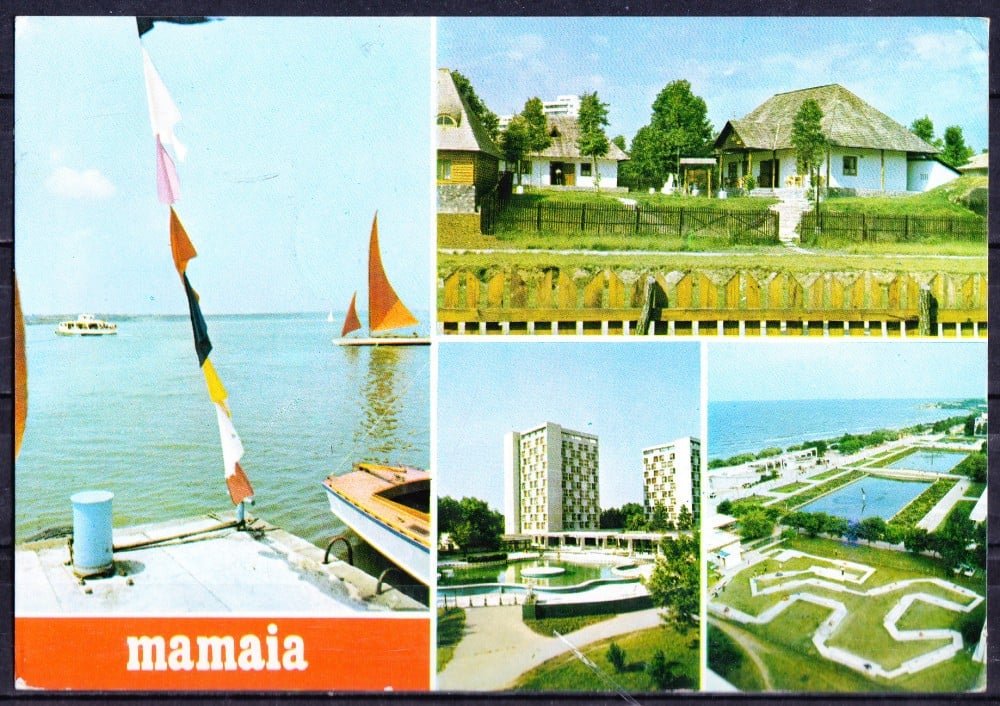 Fotografie: Ilustrată „Mamaia — imagini din stațiune”, 1981, circulată