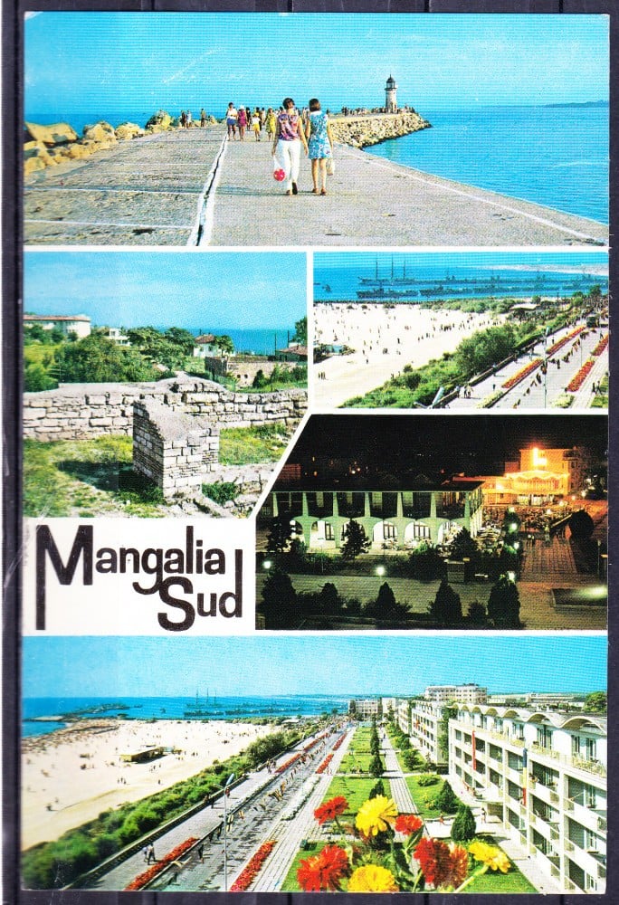 Fotografie: Ilustrată Mangalia Sud, 1971, circulată