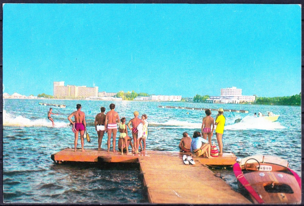 Fotografie: Ilustrată „Mangalia Nord-Jupiter”, 1972, circulată