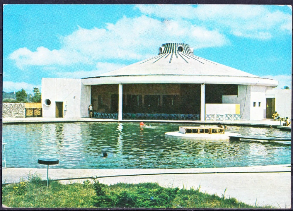 Fotografie: Ilustrată „Jupiter — Piscina-bar”, 1981, circulată