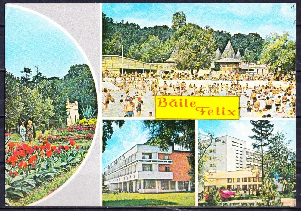 Fotografie: Ilustrată Băile Felix, 1978, circulată (II)