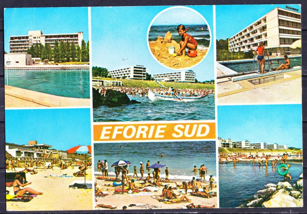 Fotografie: Ilustrată Eforie Sud, 1980, circulată