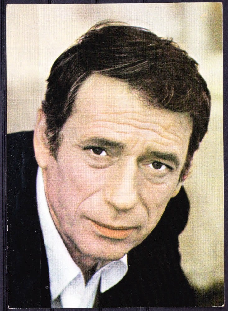 Fotografie: Ilustrată cu Yves Montand, necirculată