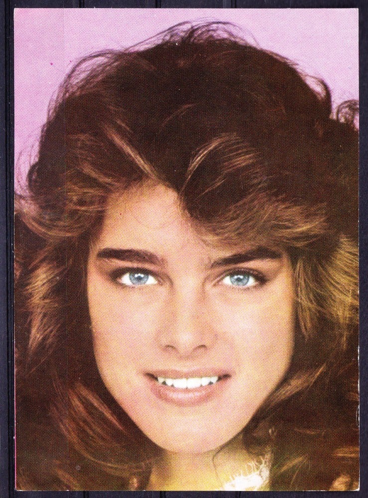 Fotografie: Ilustrată cu Brooke Shields, necirculată